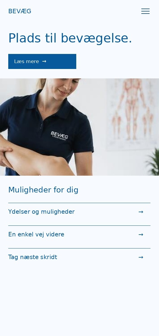 Eksempel på mobilvisning